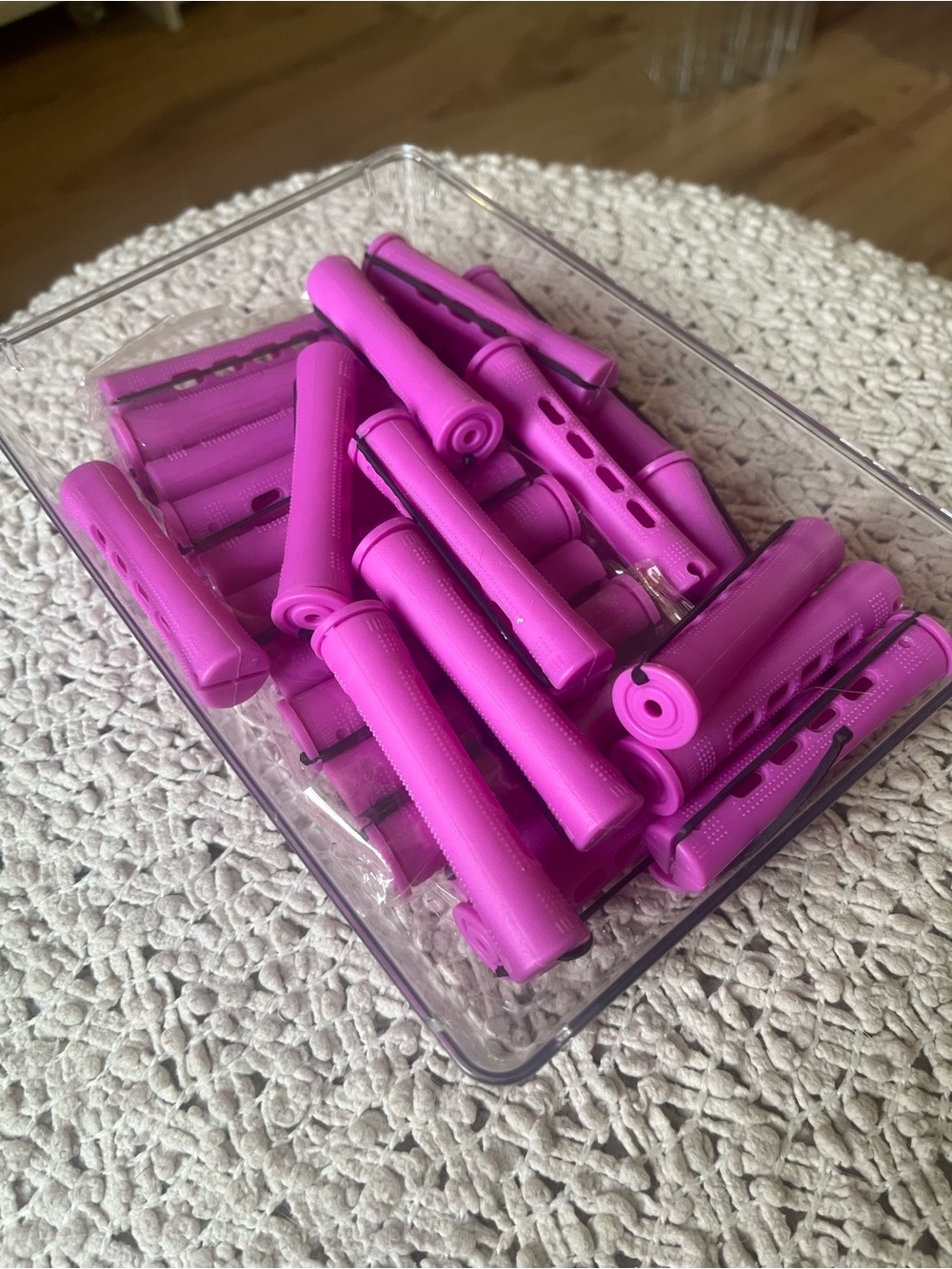 Pink Hair Rollers - Brand